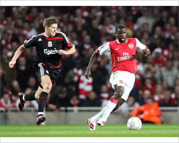 Emmanuel Eboue (Arsenal) Steven Gerrard (Liverpool)