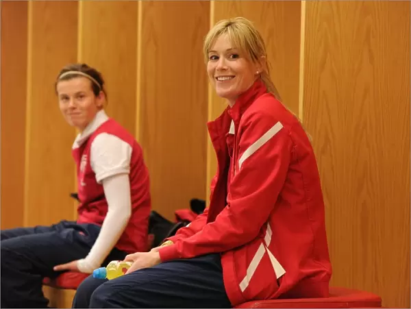 Emma Byrne Prepares for Arsenal Ladies vs Chelsea LFC Showdown
