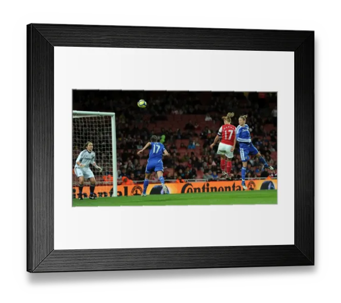 Framed Print : Arsenal Ladies vs. Chelsea LFC: Katie Chapman Scores Under Pressure Framed Print : Arsenal Ladies vs. Chelsea LFC: Katie Chapman Scores Under Pressure