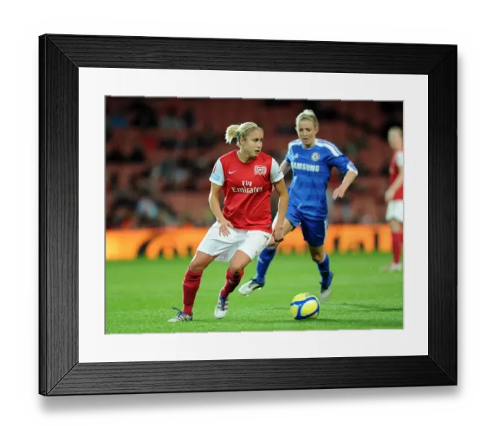 Framed Print : Steph Houghton (Arsenal Ladies) Kate Longhurst (Chelsea). Arsenal Ladies 3: 1 Chelsea Ladies Framed Print : Steph Houghton (Arsenal Ladies) Kate Longhurst (Chelsea). Arsenal Ladies 3: 1 Chelsea Ladies