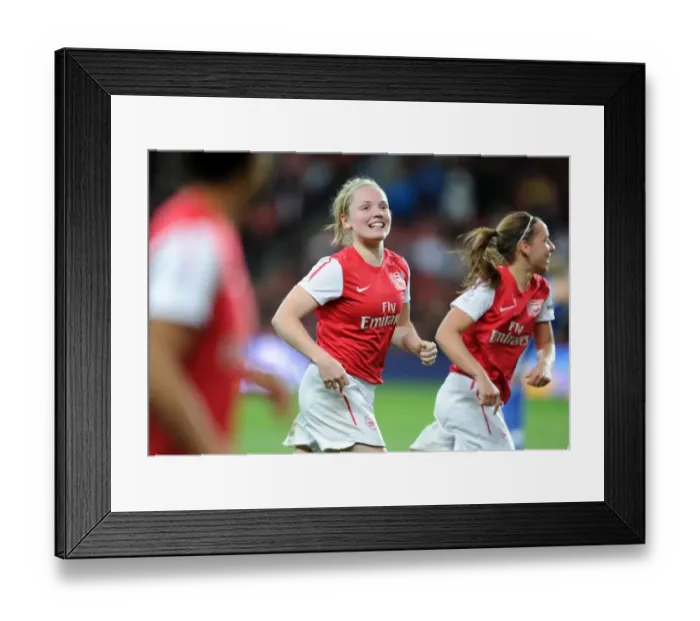 Framed Print : Kim Little Scores First Goal: Arsenal Ladies vs. Chelsea LFC, Women's Super League