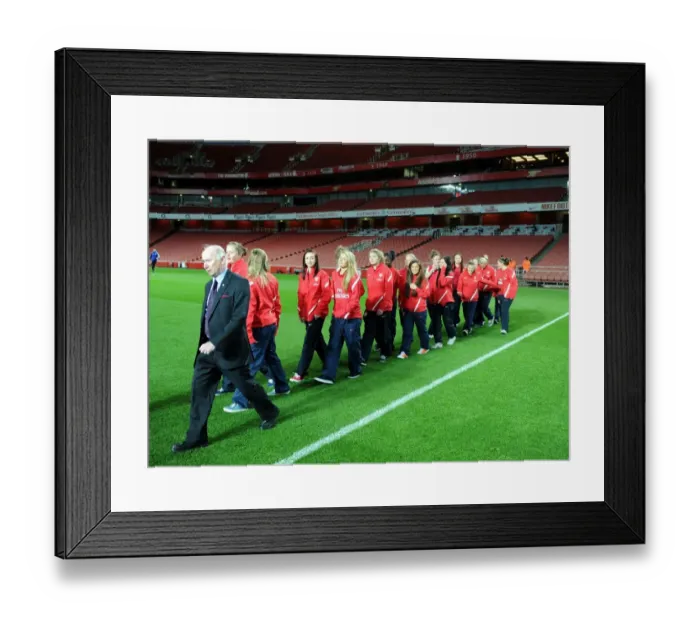 Framed Print : Arsenal Ladies Triumph Over Chelsea Ladies in FA Womens Super League Match at Emirates Stadium