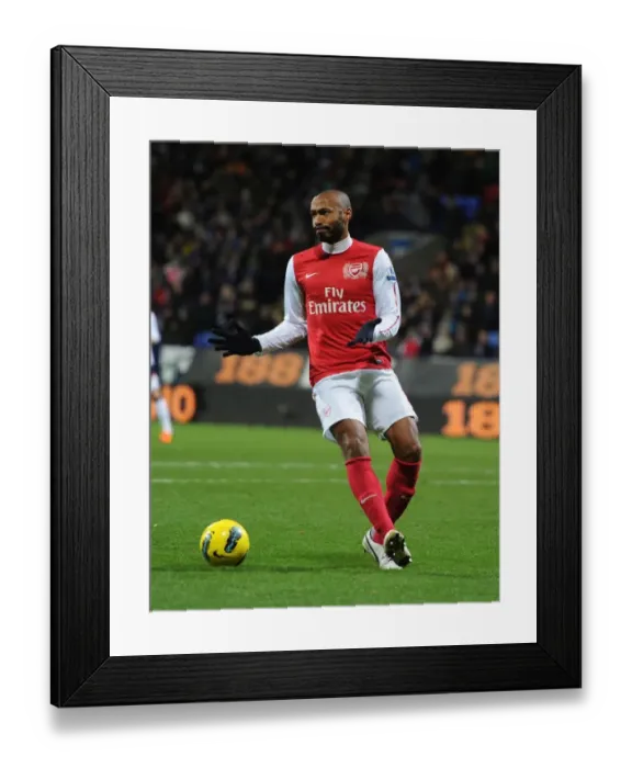 Framed Print : Thierry Henry in Action: Arsenal vs. Bolton Wanderers, Premier League 2011-12 Framed Print : Thierry Henry in Action: Arsenal vs. Bolton Wanderers, Premier League 2011-12