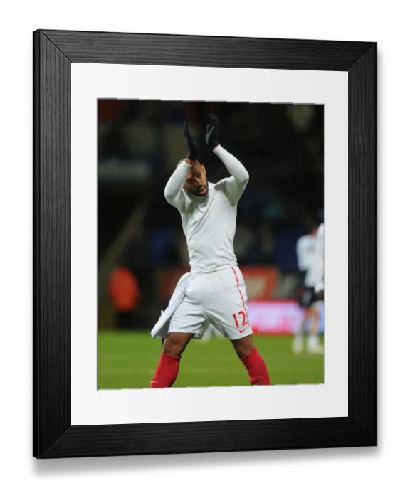 Framed Print : Thierry Henry's Farewell Applause: Bolton Wanderers vs. Arsenal (2011-12)