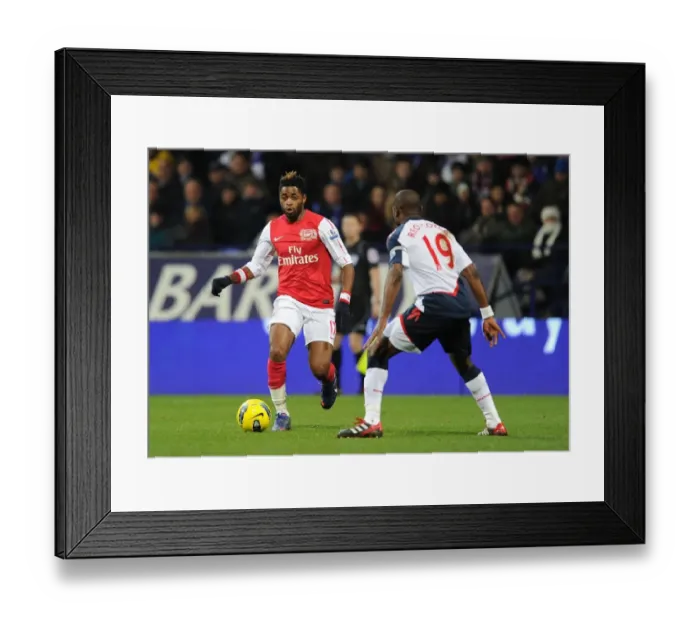 Framed Print : Clash of Midfielders: Song vs. Reo-Coker - Bolton Wanderers vs. Arsenal, Premier League Framed Print : Clash of Midfielders: Song vs. Reo-Coker - Bolton Wanderers vs. Arsenal, Premier League