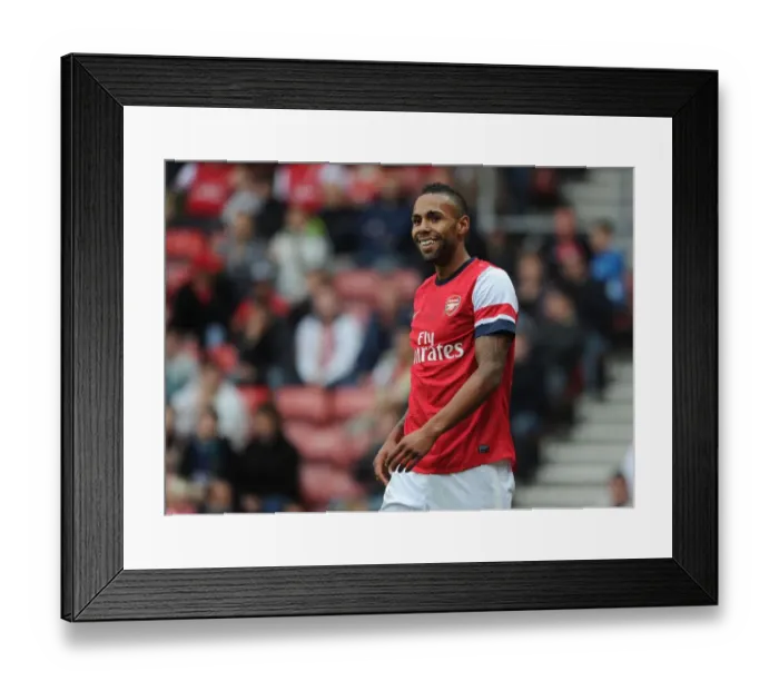Framed Print : Kyle Bartley: Arsenal's Pre-Season Star at Southampton (2012)