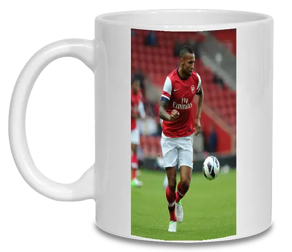 Kyle Bartley (Arsenal). Southampton 1: 1 Arsenal. The Markus Liebherr Memorial Cup