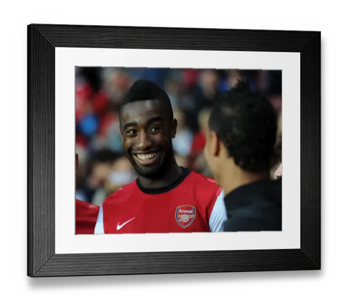 Framed Print : Johan Djourou in Pre-Season Action: Southampton vs Arsenal (Markus Liebherr Memorial Cup, 2012) Framed Print : Johan Djourou in Pre-Season Action: Southampton vs Arsenal (Markus Liebherr Memorial Cup, 2012)