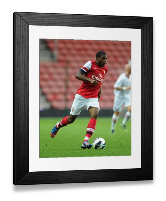 Framed Print : Arsenal's Kyle Ebecilio in Action during Southampton Pre-Season Clash (2012-13) - Markus Liebherr Memorial Cup Framed Print : Arsenal's Kyle Ebecilio in Action during Southampton Pre-Season Clash (2012-13) - Markus Liebherr Memorial Cup