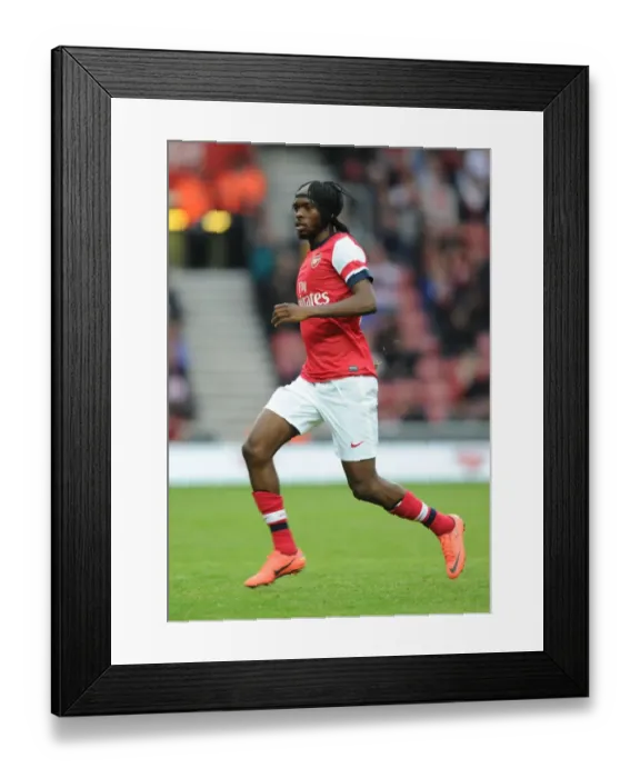 Framed Print : Arsenal vs Southampton: Markus Liebherr Memorial Cup Clash - Pre-Season Battle, 2012