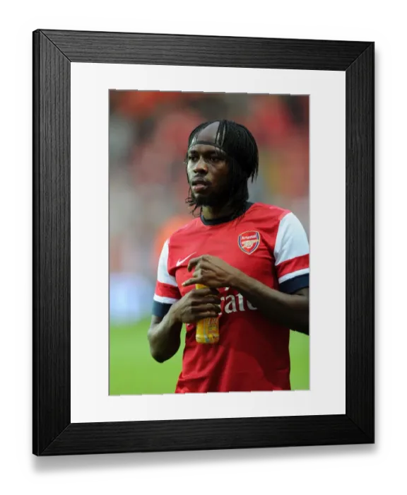 Framed Print : Gervinho Post-Match: Southampton vs. Arsenal - Markus Liebherr Memorial Cup, 2012 Framed Print : Gervinho Post-Match: Southampton vs. Arsenal - Markus Liebherr Memorial Cup, 2012