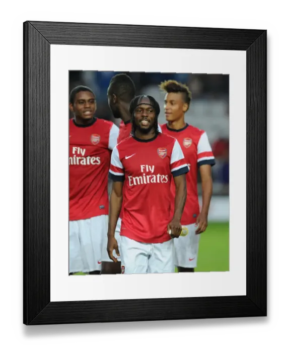 Framed Print : Arsenal vs Southampton: 2012 Pre-Season Match - Markus Liebherr Memorial Cup