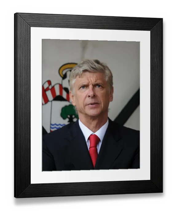 Framed Print : Arsene Wenger at St. Mary's Stadium Before Arsenal's 2012-13 Pre-Season Match Framed Print : Arsene Wenger at St. Mary's Stadium Before Arsenal's 2012-13 Pre-Season Match