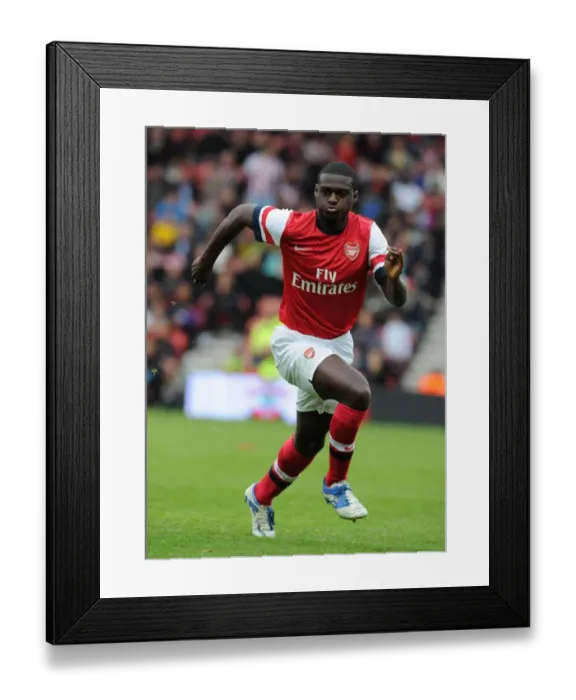 Framed Print : Arsenal's Danny Boateng in Action against Anderlecht during the 2012-13 Pre-Season Match