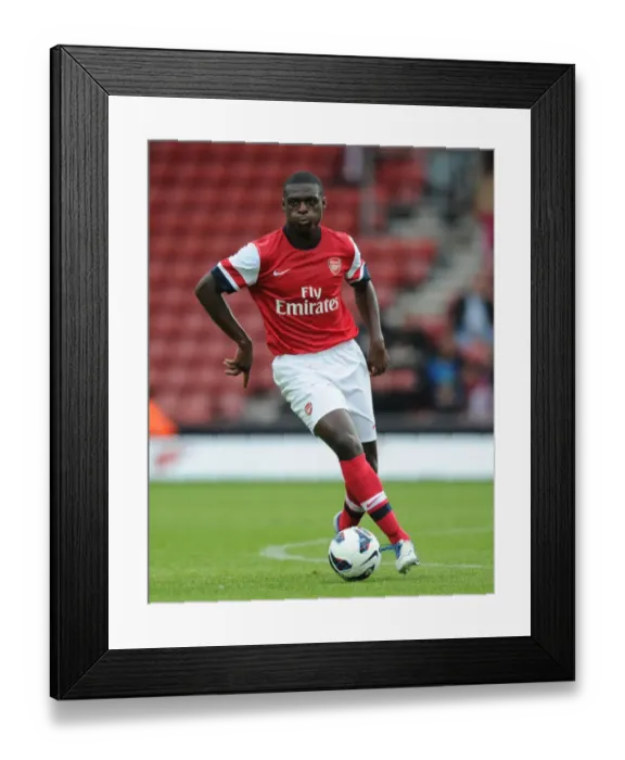 Framed Print : Arsenal vs Anderlecht Pre-Season Clash: Danny Boateng in Action Framed Print : Arsenal vs Anderlecht Pre-Season Clash: Danny Boateng in Action