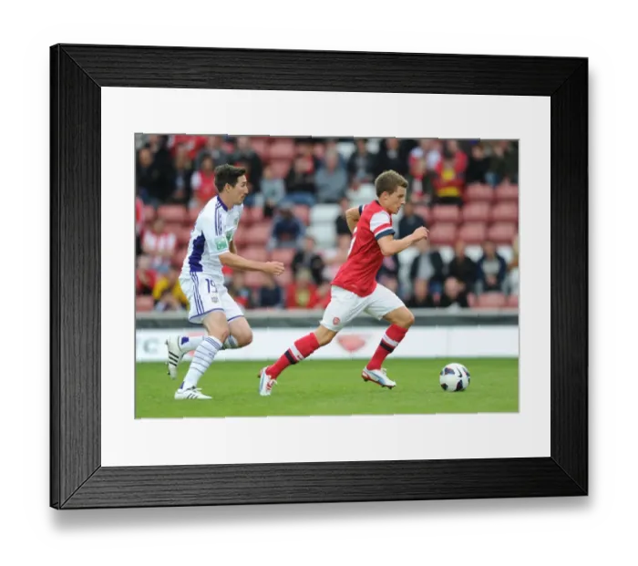 Framed Print : Thomas Eisfeld: Arsenal's Pre-Season Star at Anderlecht, 2012 Framed Print : Thomas Eisfeld: Arsenal's Pre-Season Star at Anderlecht, 2012