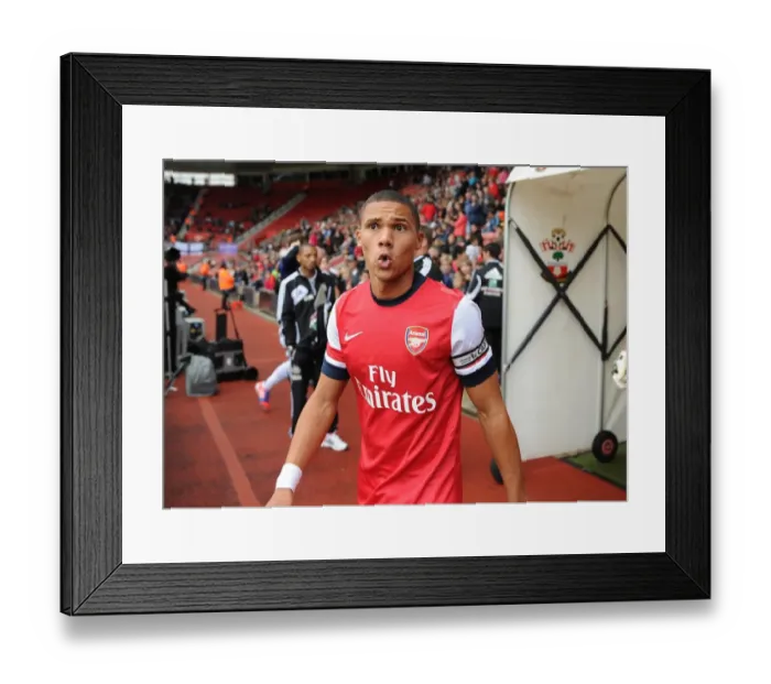 Framed Print : Arsenal Pre-Season: Arsenal vs. Anderlecht - Markus Liebherr Memorial Cup (2012-13)
