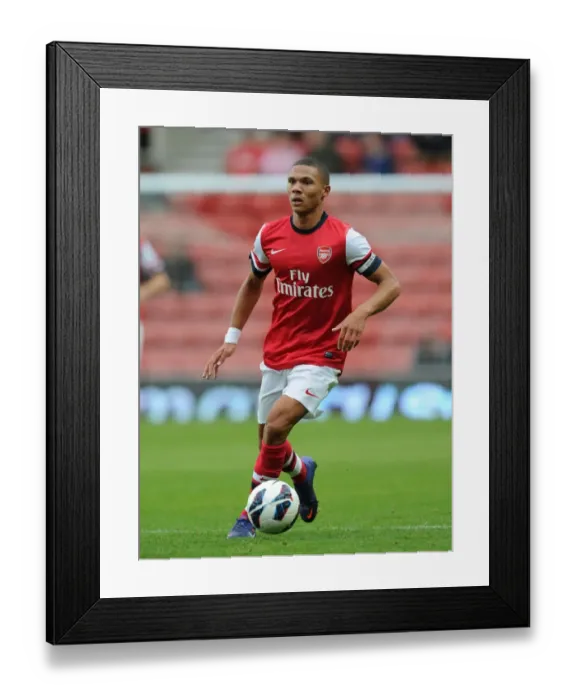 Framed Print : Arsenal's Kieran Gibbs in Action against Anderlecht (2012-13) - Pre-Season Training Framed Print : Arsenal's Kieran Gibbs in Action against Anderlecht (2012-13) - Pre-Season Training