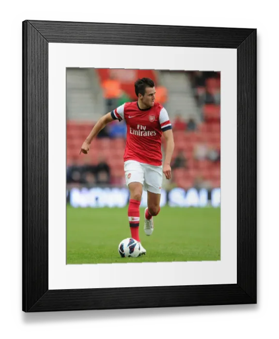 Framed Print : Arsenal's Carl Jenkinson in Pre-Season Action against Anderlecht (2012-13) Framed Print : Arsenal's Carl Jenkinson in Pre-Season Action against Anderlecht (2012-13)