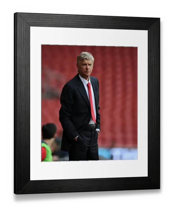 Framed Print : Arsene Wenger at Arsenal's Pre-Season Match Against Anderlecht (2012-13) Framed Print : Arsene Wenger at Arsenal's Pre-Season Match Against Anderlecht (2012-13)