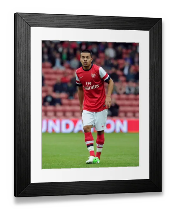 Framed Print : Arsenal's Nico Yennaris in Action against Anderlecht in 2012 Pre-Season Friendly Framed Print : Arsenal's Nico Yennaris in Action against Anderlecht in 2012 Pre-Season Friendly