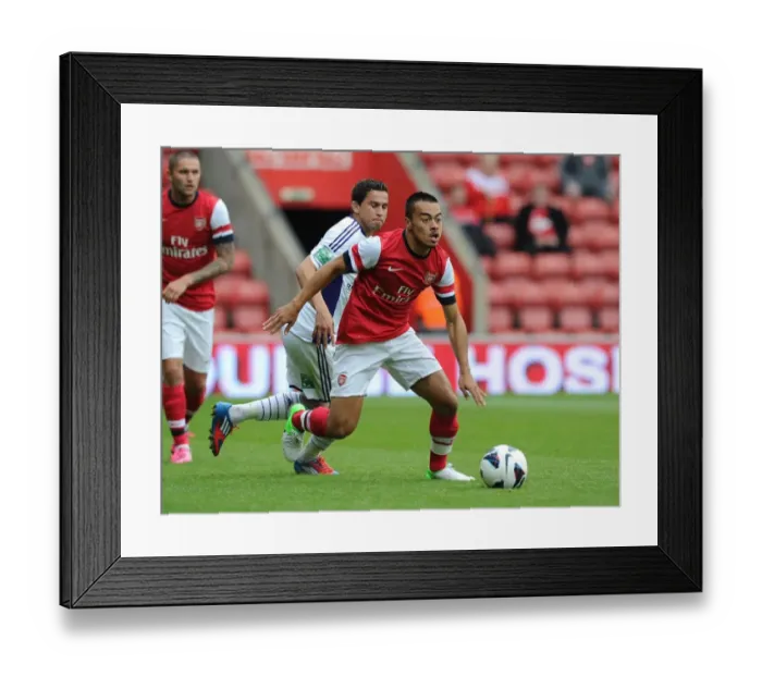 Framed Print : Nico Yennaris: Arsenal's Pre-Season Star at Anderlecht, 2012