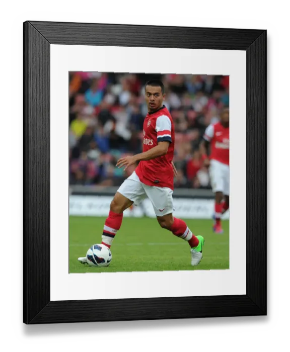 Framed Print : Nico Yennaris: Arsenal's Shining Star in Arsenal's 2012 Pre-Season Matches Against Anderlecht