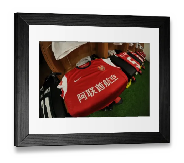 Framed Print : Arsenal vs Manchester City: Pre-Season Clash in Beijing, 2012 Framed Print : Arsenal vs Manchester City: Pre-Season Clash in Beijing, 2012
