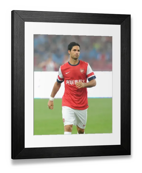 Framed Print : Arsenal vs Manchester City: 2012 Pre-Season Clash in Beijing Framed Print : Arsenal vs Manchester City: 2012 Pre-Season Clash in Beijing