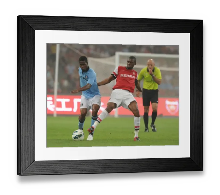 Framed Print : Arsenal vs Manchester City: Pre-Season Clash in Beijing, 2012 Framed Print : Arsenal vs Manchester City: Pre-Season Clash in Beijing, 2012