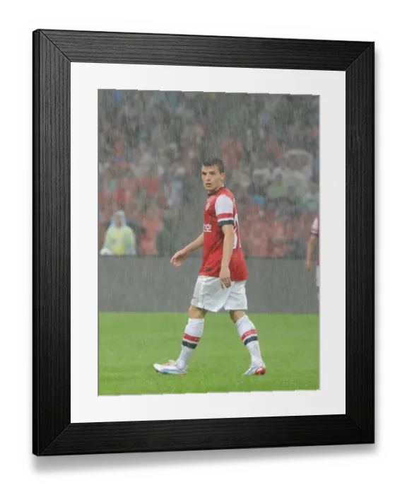 Framed Print : Arsenal vs Manchester City: Pre-Season Clash in Beijing, 2012