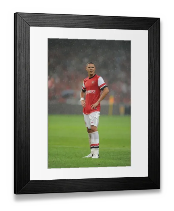 Framed Print : Arsenal vs Manchester City: Pre-Season Showdown in Beijing, 2012