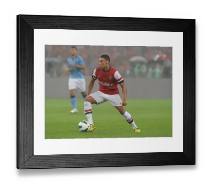 Framed Print : Arsenal vs Manchester City: Oxlade-Chamberlain in Action during 2012 Pre-Season Clash in Beijing Framed Print : Arsenal vs Manchester City: Oxlade-Chamberlain in Action during 2012 Pre-Season Clash in Beijing