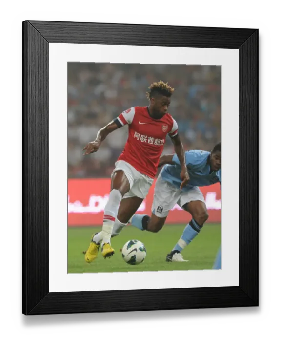 Framed Print : Arsenal vs. Manchester City: Pre-Season Clash in Beijing - 2012-13 Framed Print : Arsenal vs. Manchester City: Pre-Season Clash in Beijing - 2012-13
