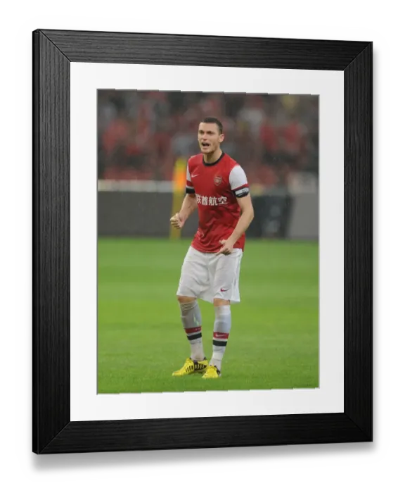 Framed Print : Arsenal vs Manchester City: Pre-Season Clash at the Bird's Nest, Beijing 2012 Framed Print : Arsenal vs Manchester City: Pre-Season Clash at the Bird's Nest, Beijing 2012