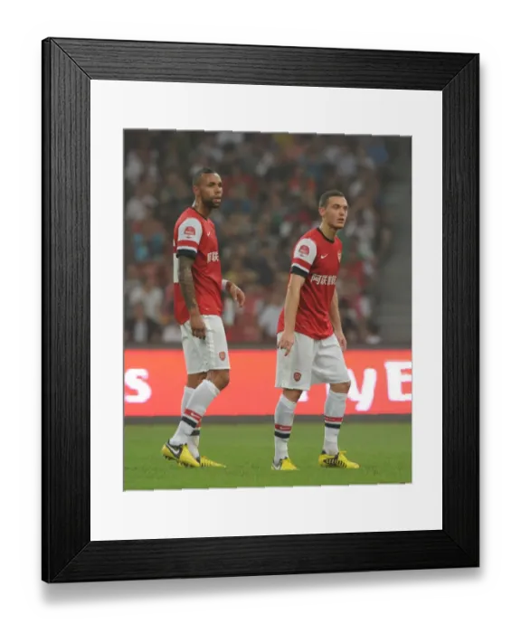 Framed Print : Arsenal vs Manchester City: Pre-Season Clash in Beijing, 2012