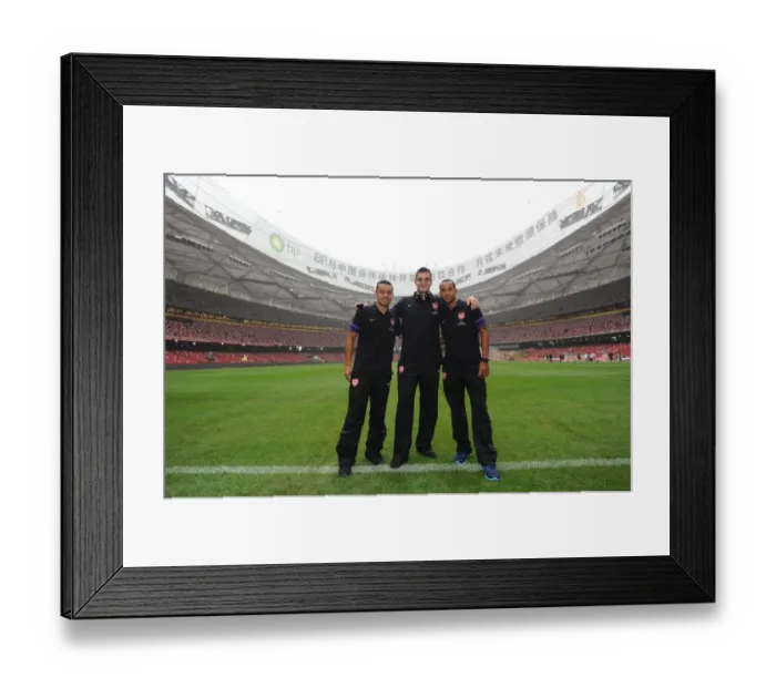 Framed Print : Arsenal vs Manchester City: 2012 Pre-Season Clash in Beijing Framed Print : Arsenal vs Manchester City: 2012 Pre-Season Clash in Beijing