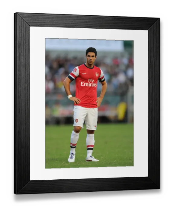 Framed Print : Mikel Arteta Leads Arsenal in Kitchee FC Clash (2012) Framed Print : Mikel Arteta Leads Arsenal in Kitchee FC Clash (2012)