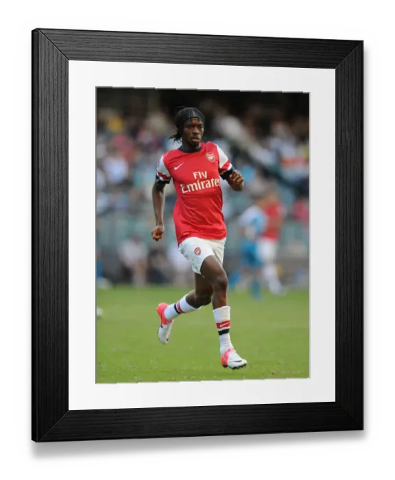 Framed Print : Gervinho in Action: Arsenal FC vs Kitchee FC, 2012