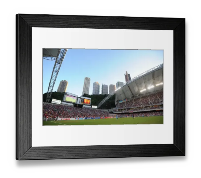 Framed Print : Arsenal FC vs. Kitchee: Pre-Season Match at Hong Kong Stadium (2012-13) Framed Print : Arsenal FC vs. Kitchee: Pre-Season Match at Hong Kong Stadium (2012-13)