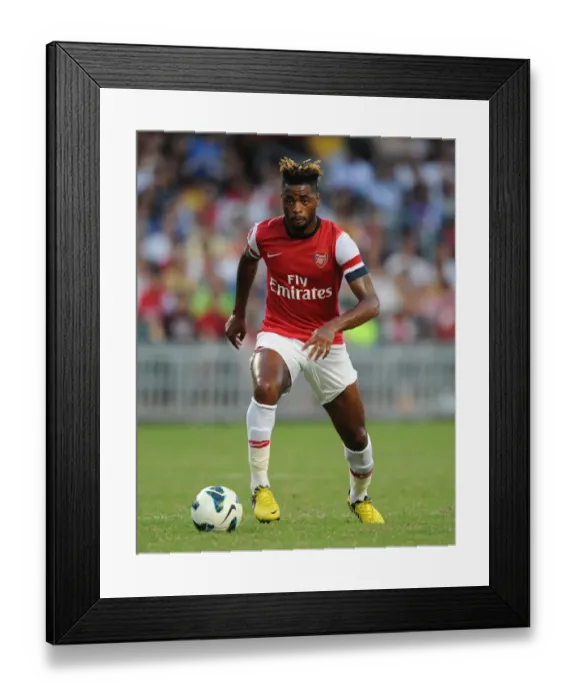Framed Print : Alex Song in Action: Arsenal vs Kitchee, 2012 Pre-Season Friendly Framed Print : Alex Song in Action: Arsenal vs Kitchee, 2012 Pre-Season Friendly