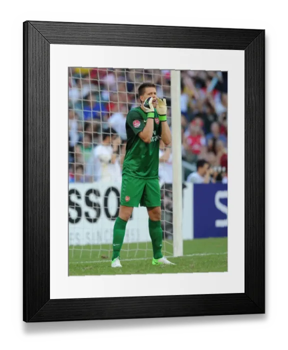 Framed Print : Wojciech Szczesny: Arsenal's Star Goalkeeper in Action (2012) - Kitchee FC Match Framed Print : Wojciech Szczesny: Arsenal's Star Goalkeeper in Action (2012) - Kitchee FC Match