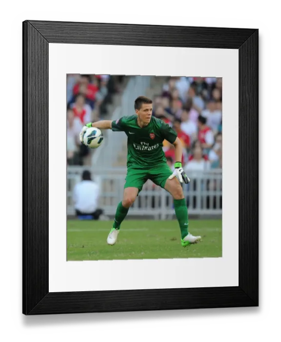 Framed Print : Wojciech Szczesny: Arsenal's Shining Star in Kitchee FC Match, 2012 Framed Print : Wojciech Szczesny: Arsenal's Shining Star in Kitchee FC Match, 2012