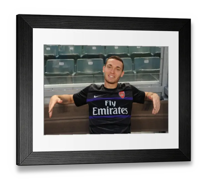 Framed Print : Thomas Vermaelen Post-Match: Kitchee FC vs. Arsenal FC, 2012 Framed Print : Thomas Vermaelen Post-Match: Kitchee FC vs. Arsenal FC, 2012
