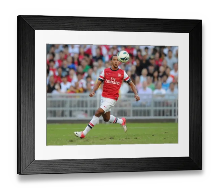 Framed Print : Theo Walcott in Action: Arsenal vs Kitchee FC, Hong Kong 2012 Framed Print : Theo Walcott in Action: Arsenal vs Kitchee FC, Hong Kong 2012