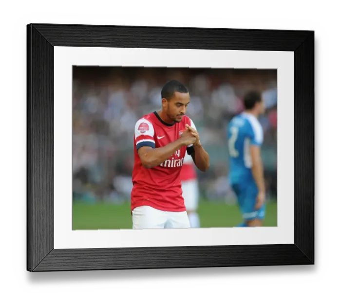 Framed Print : Theo Walcott's Respectful Goal: Arsenal's Traditional Chinese Victory Celebration in Hong Kong, 2012 Framed Print : Theo Walcott's Respectful Goal: Arsenal's Traditional Chinese Victory Celebration in Hong Kong, 2012