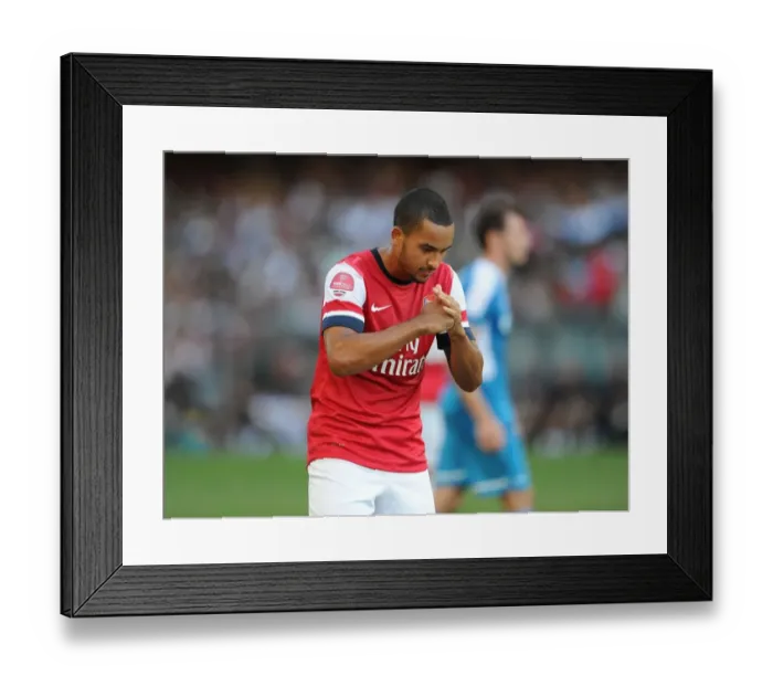 Framed Print : Theo Walcott's Respectful Chinese Goal Celebration: Arsenal's Victory in Kitchee FC's 2012 Hong Kong Friendly Framed Print : Theo Walcott's Respectful Chinese Goal Celebration: Arsenal's Victory in Kitchee FC's 2012 Hong Kong Friendly