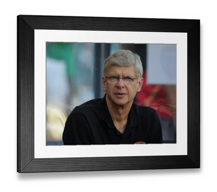 Framed Print : Arsene Wenger Before Kitchee FC vs Arsenal FC Match, 2012 Framed Print : Arsene Wenger Before Kitchee FC vs Arsenal FC Match, 2012