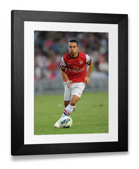 Framed Print : Nico Yennaris in Action: Kitchee FC vs Arsenal FC (2012)