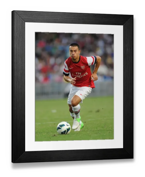 Framed Print : Nico Yennaris in Action: Kitchee FC vs. Arsenal FC, 2012 Framed Print : Nico Yennaris in Action: Kitchee FC vs. Arsenal FC, 2012